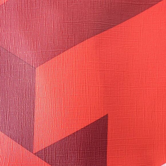 5/$20 NWOT Ipsy Glam Bag June 2019 Red Pink Tetris Makeup Bag - Picture 5 of 6